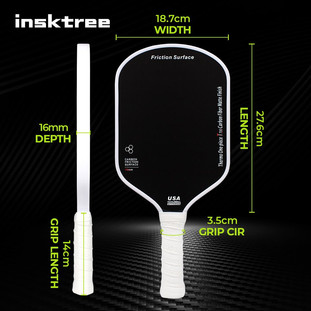 INSK - 950RY The New Cbrn Pickleball Paddle, Dougguan Pickleball, Pickleball Paddle Graphite Pickle Ball Racket - insktree